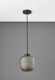 Dotty Glass Brushed Steel Metal Pendant | Pendant Lamps | Modishstore - 2