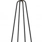 Open Cane Web Natural Shade Floor Lamp with Dark Bronze Base By Homeroots | Floor Lamps | Modishstore