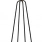 Open Cane Web Natural Shade Floor Lamp with Dark Bronze Base By Homeroots | Floor Lamps | Modishstore - 2