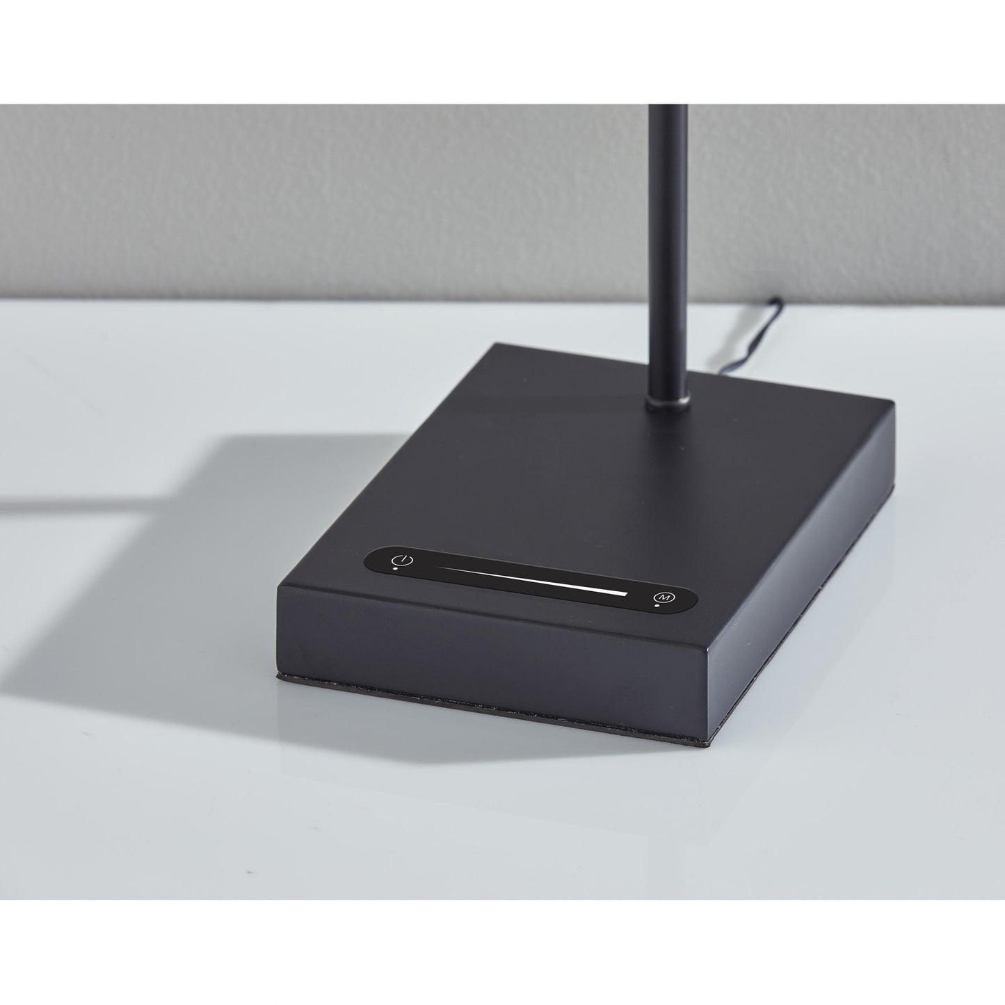 Brass Spotlight Black Metal LED Desk Lamp By Homeroots | Desk Lamps | Modishstore - 4