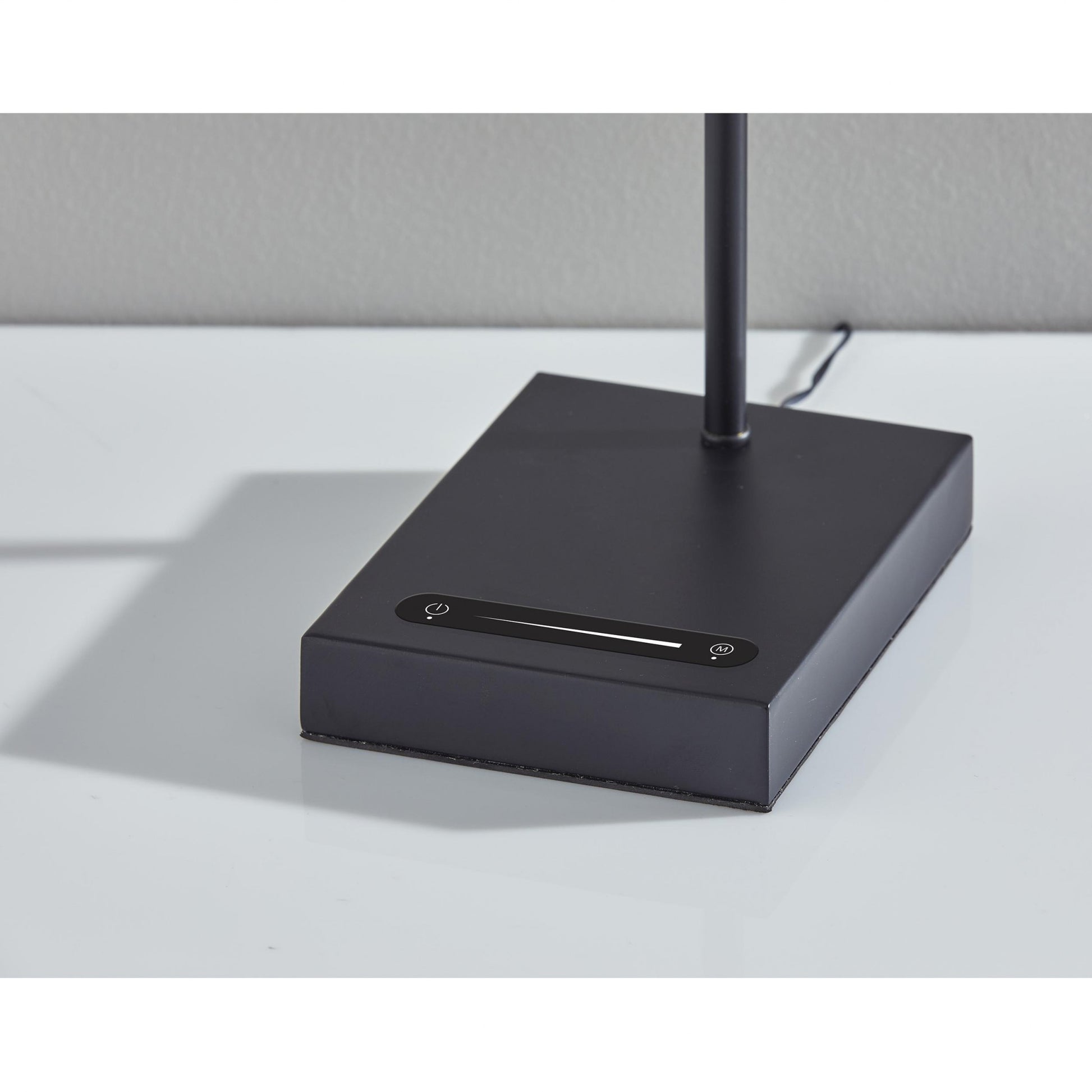 Brass Spotlight Black Metal LED Desk Lamp By Homeroots | Desk Lamps | Modishstore - 4