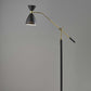 Brass Cinch Black Metal Adjustable Floor Lamp By Homeroots | Floor Lamps | Modishstore - 2