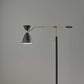 Brass Cinch Black Metal Adjustable Floor Lamp By Homeroots | Floor Lamps | Modishstore - 3