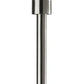 Modern Discus Brushed Steel Metal LED Torchiere By Homeroots | Floor Lamps | Modishstore - 2