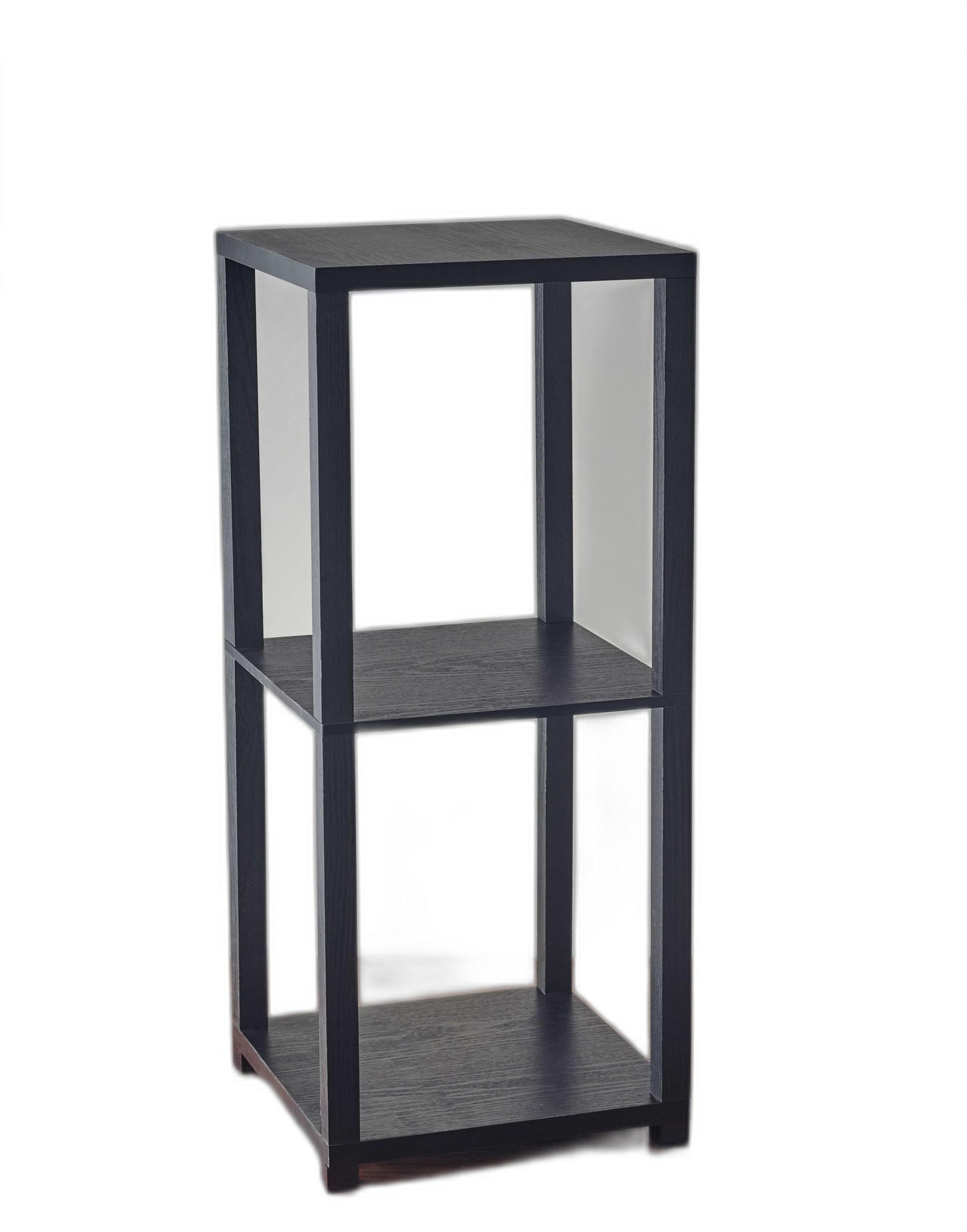 28" H Basic Black Book Case End Table By Homeroots | End Tables | Modishstore - 2
