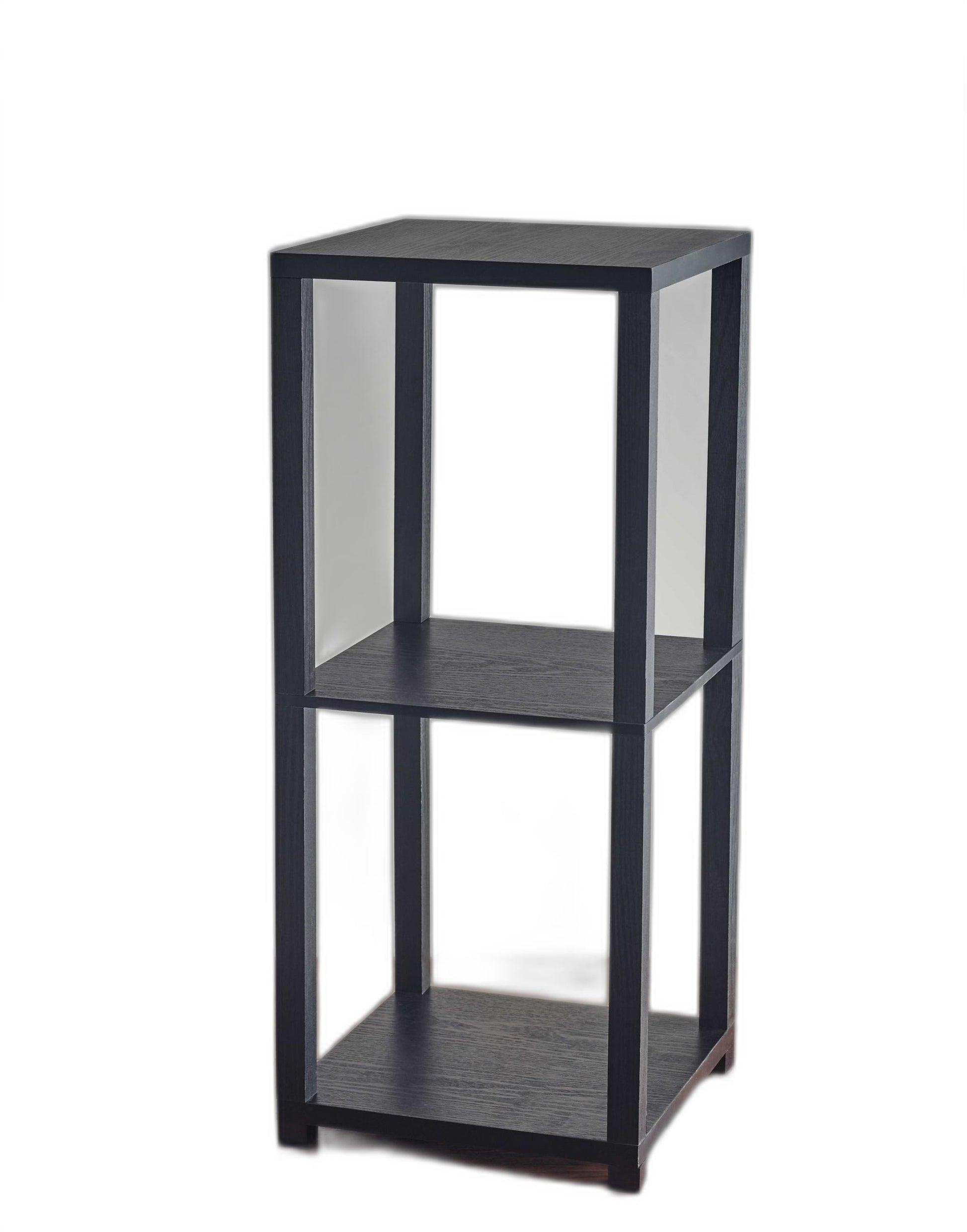 28" H Basic Black Book Case End Table By Homeroots | End Tables | Modishstore - 3
