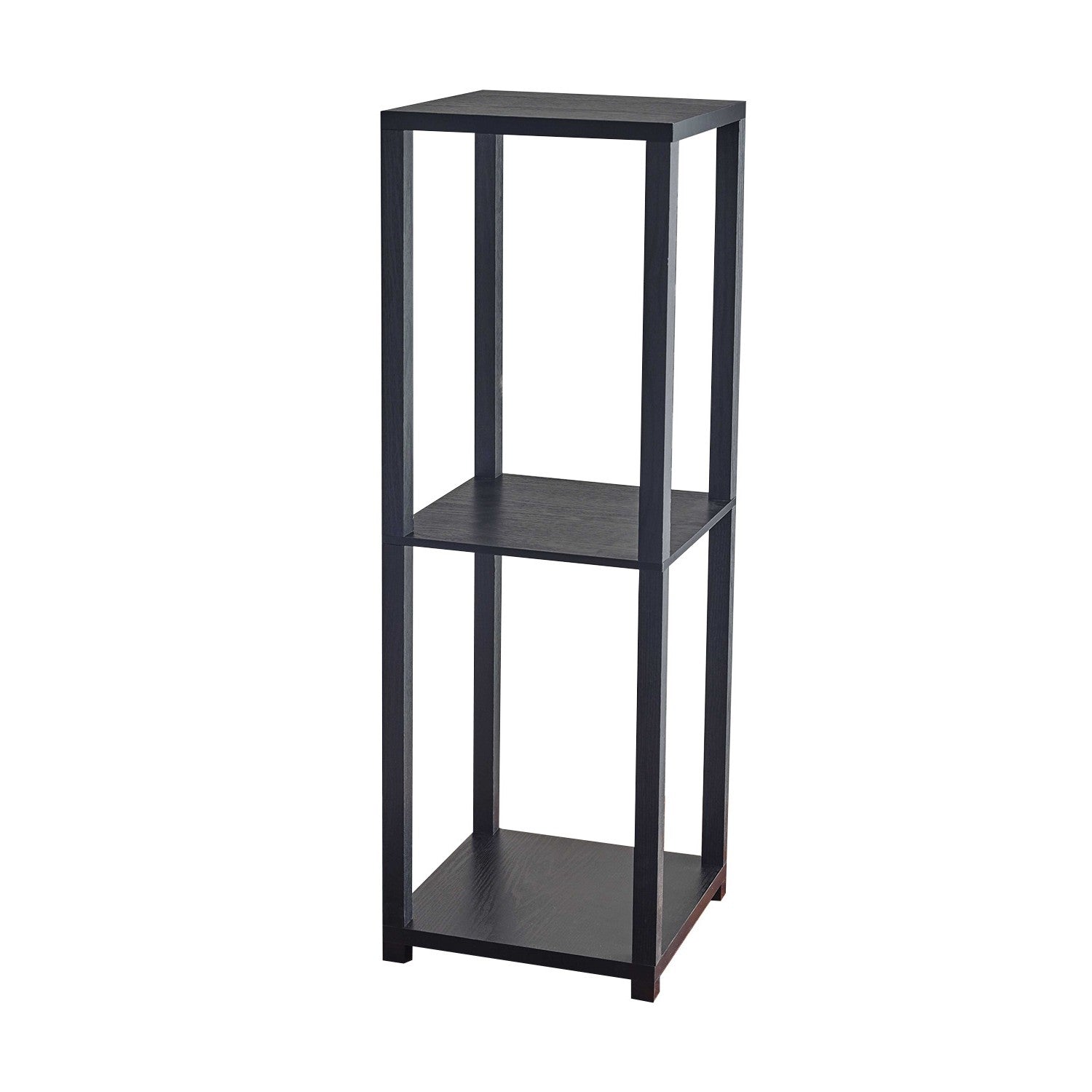 35" H Basic Black Book Case End Table By Homeroots | End Tables | Modishstore - 4