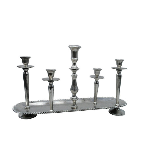 A&B Home Metal Candle Holder | Candle Holders | Modishstore
