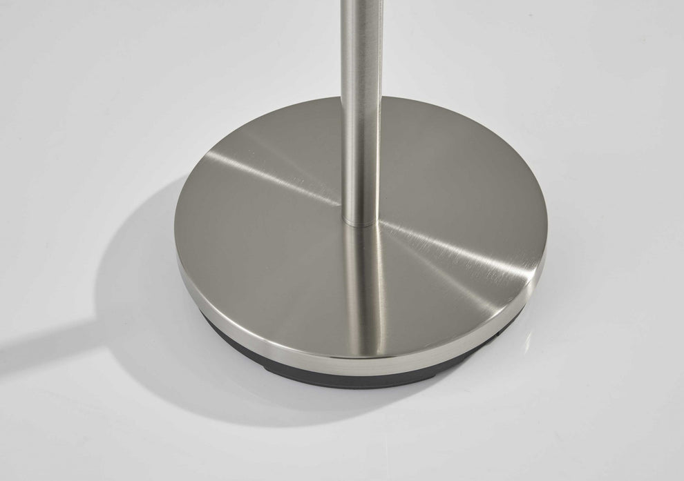 Brushed Steel Brushed Steel Coat Rack By Homeroots - 372942 | Coat Racks | Modishstore - 4