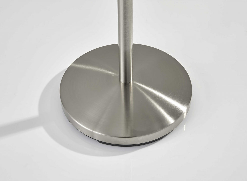 Brushed Steel Brushed Steel Coat Rack By Homeroots - 372947 | Coat Racks | Modishstore - 2