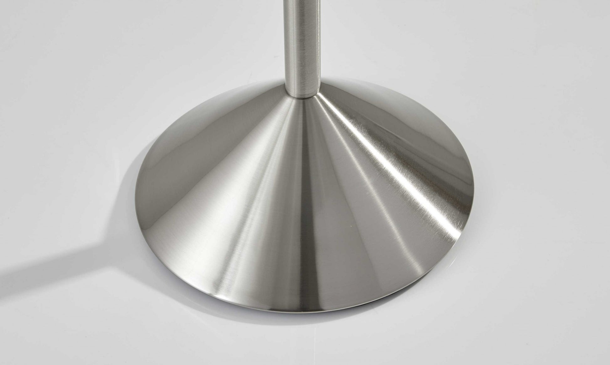 Brushed Steel Brushed steel pyramid Coat Rack By Homeroots | Coat Racks | Modishstore - 3