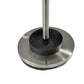 Brushed Steel Brushed Steel Stand Coat Rack By Homeroots | Coat Racks | Modishstore - 5