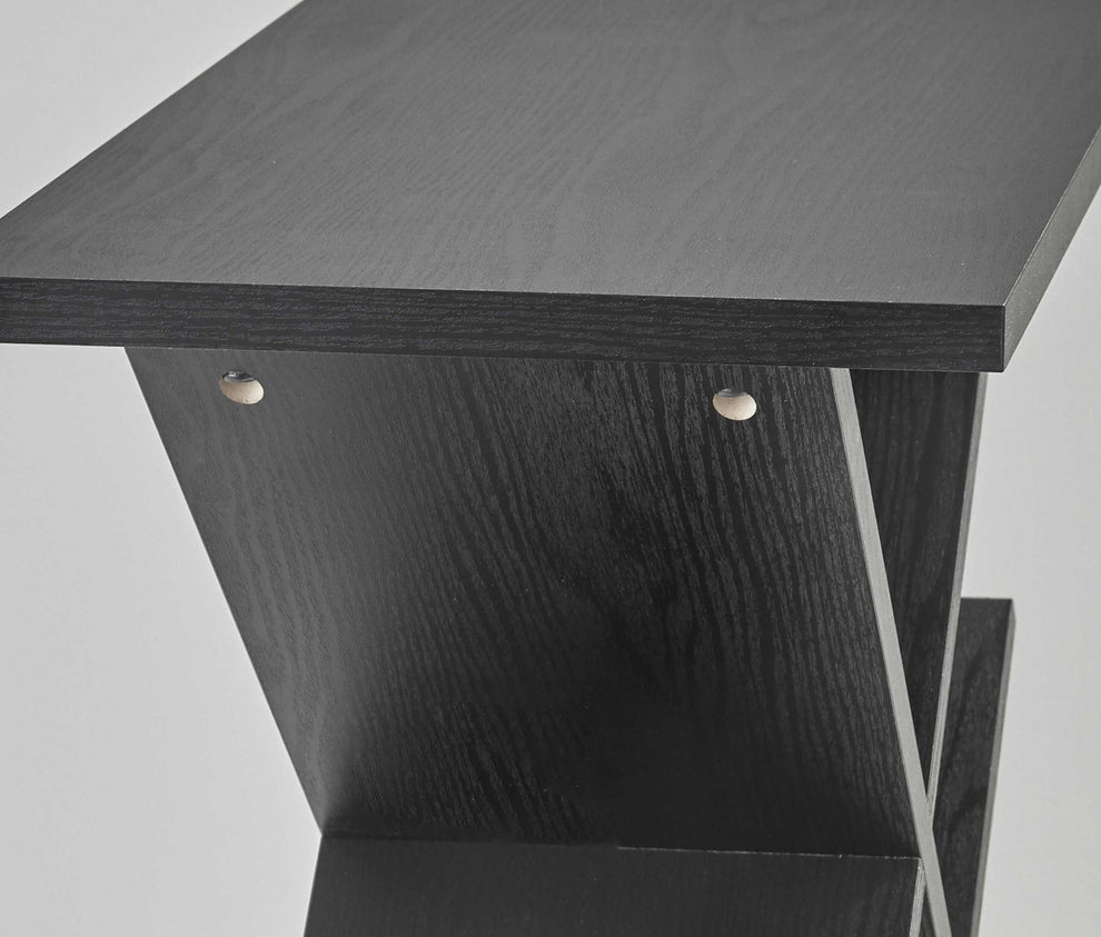 Black Accent Table By Homeroots | Accent Tables | Modishstore - 2