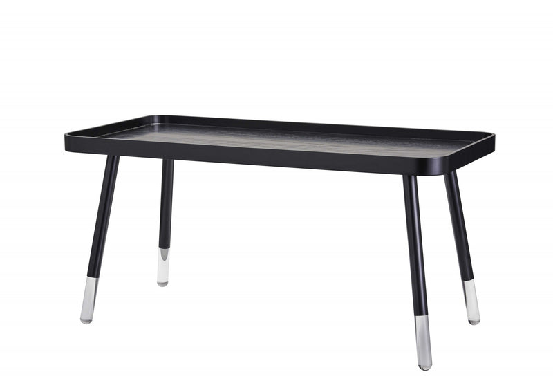 Contemporary Sleek Black Coffee Table By Homeroots | Coffee Tables | Modishstore