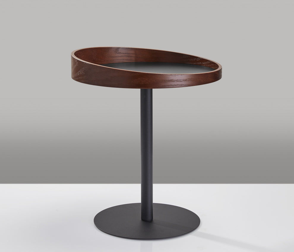 Black End Table By Homeroots | End Tables | Modishstore - 2