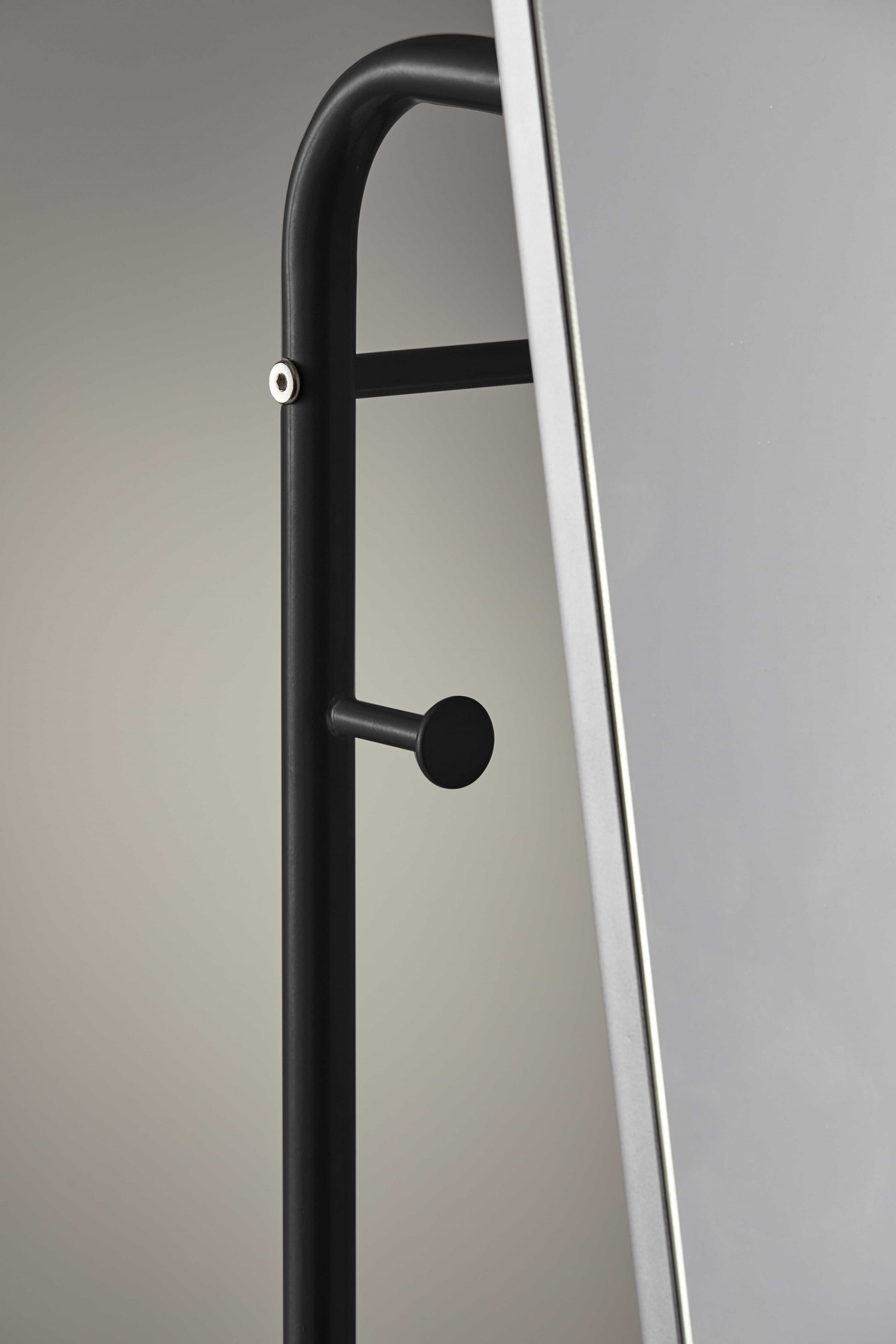 Black Floor Mirror By Homeroots - 372971 | Mirrors | Modishstore - 4