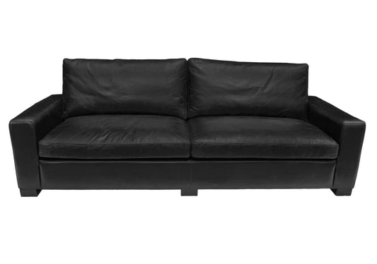 Black Full Classic Sofa 3 Seater By Homeroots | Sofas | Modishstore