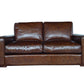 Brown Full Classic Sofa 2 Seater By Homeroots | Sofas | Modishstore
