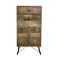 Natural Tones Mango Wood 5 Drawer Dresser By Homeroots | Dressers | Modishstore