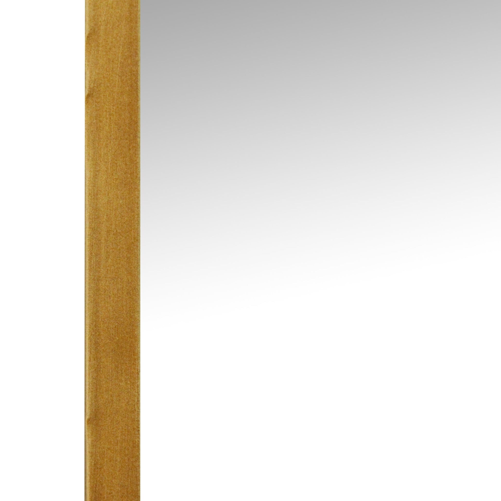 Antiqued Gold Scallop Framed Mirror By Homeroots | Mirrors | Modishstore - 3