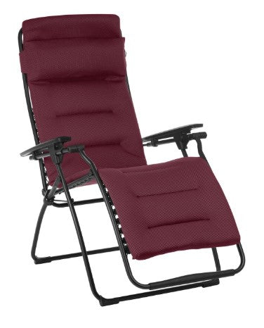 BordeauPowder Coated Recliner By Homeroots | Recliners | Modishstore