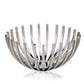 14' Round Stainless Steel Modern Open Centerpiece Bowl By Homeroots | Decorative Bowls | Modishstore - 2