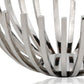 14' Round Stainless Steel Modern Open Centerpiece Bowl By Homeroots | Decorative Bowls | Modishstore - 4