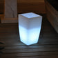 Multi PE Plastic Square LED Planter By Homeroots | Floor Lamps | Modishstore