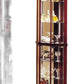 Cherry Glass Curio Cabinet By Homeroots | Cabinets | Modishstore - 3