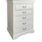 White Metal Chest By Homeroots | Drawers | Modishstore