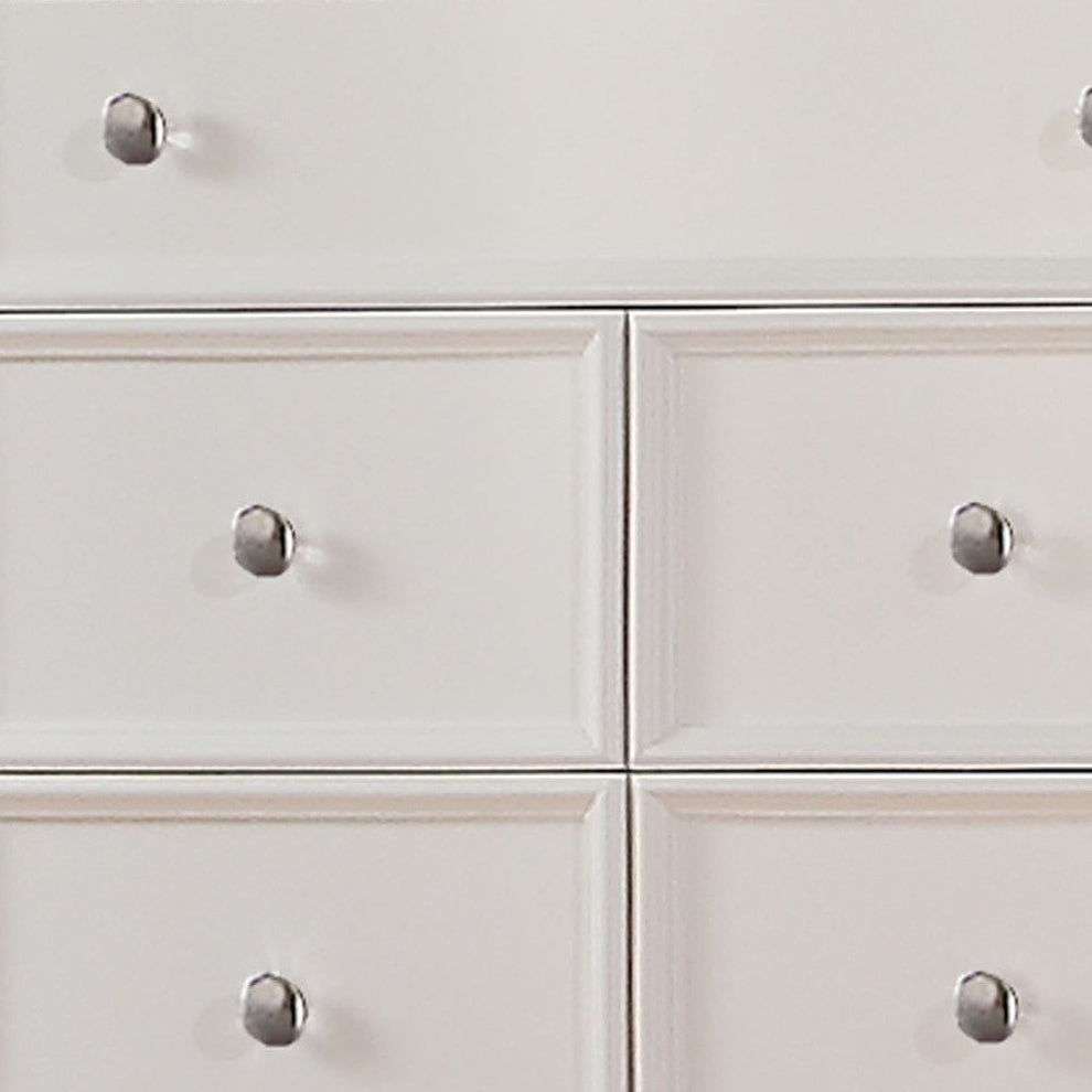 White Wood Chest By Homeroots - 374198 | Drawers | Modishstore - 2