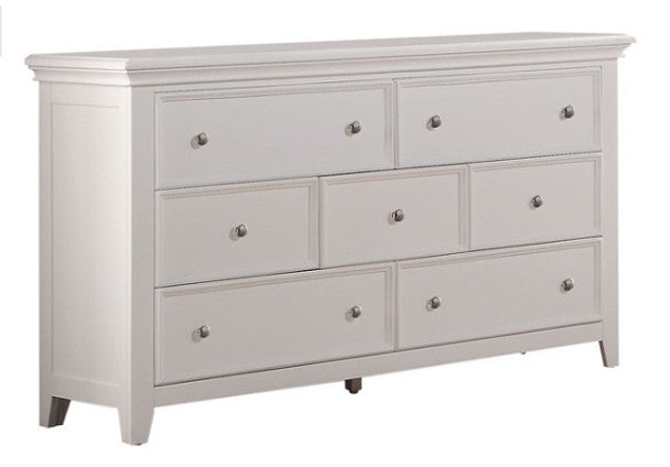 White Wood Dresser By Homeroots | Dressers | Modishstore
