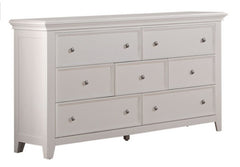 White Wood Dresser By Homeroots