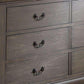 Antique Gray Wood Dresser By Homeroots | Dressers | Modishstore - 3