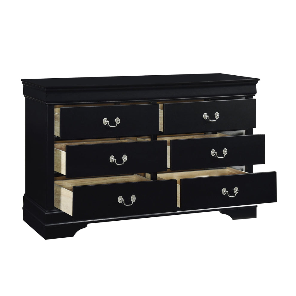 Cherry Wood Dresser By Homeroots - 374204 | Dressers | Modishstore - 7