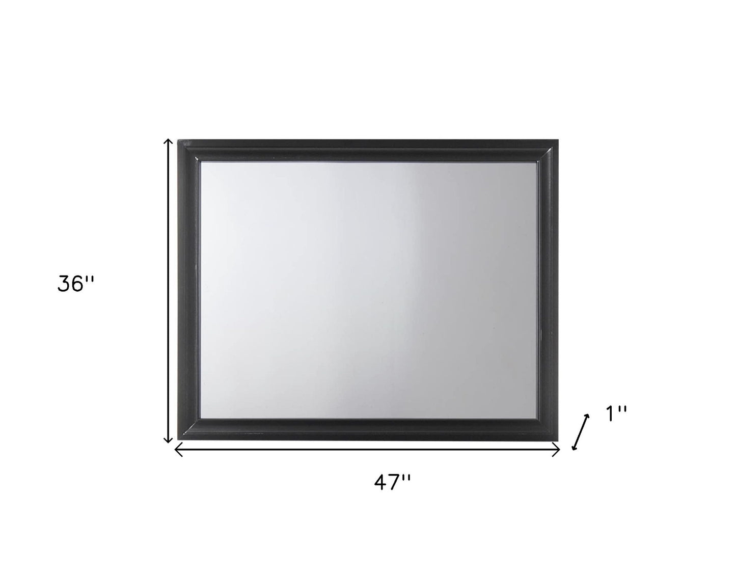 36" Mounts To Dresser By Homeroots | Mirrors | Modishstore - 3