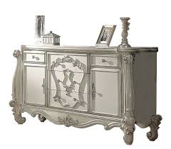 Bone White Wood Dresser By Homeroots | Dressers | Modishstore - 2