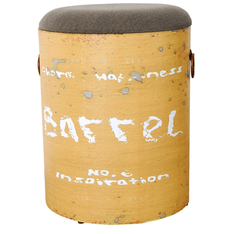 A&B Home Montague Barrel Stool | Outdoor Stools & Benches | Modishstore