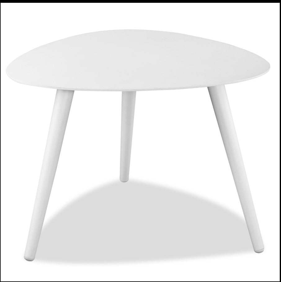 Powder Coated Aluminum Small Side Table By Homeroots | Side Tables | Modishstore