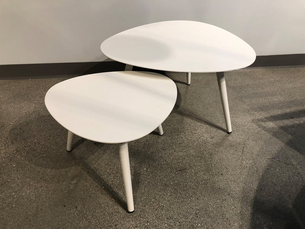 Powder Coated Aluminum Small Side Table By Homeroots | Side Tables | Modishstore - 3
