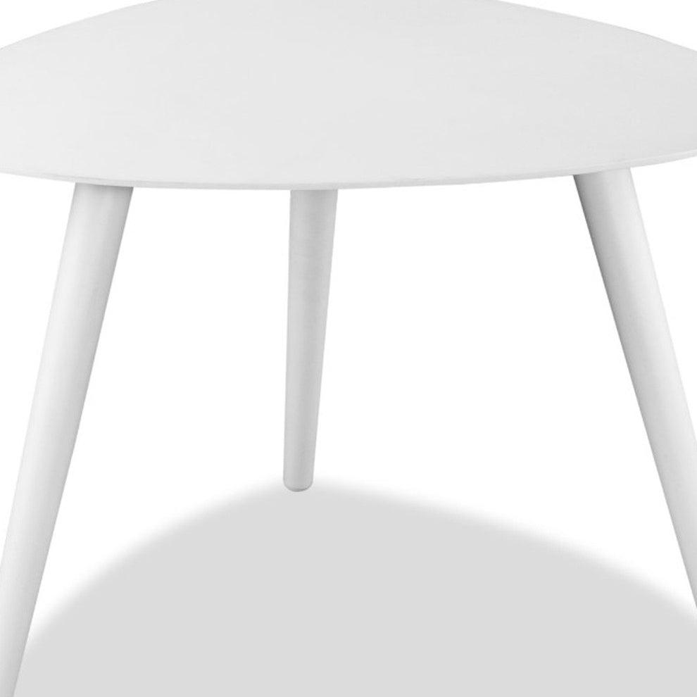 Powder Coated Aluminum Small Side Table By Homeroots | Side Tables | Modishstore - 6