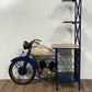 Blue Half-Bike Bar By Homeroots | Bar Carts | Modishstore - 2