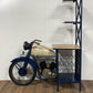 Blue Half-Bike Bar By Homeroots | Bar Carts | Modishstore - 3
