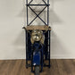 Blue Half-Bike Bar By Homeroots | Bar Carts | Modishstore - 5