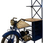 Blue Half-Bike Bar By Homeroots | Bar Carts | Modishstore - 6