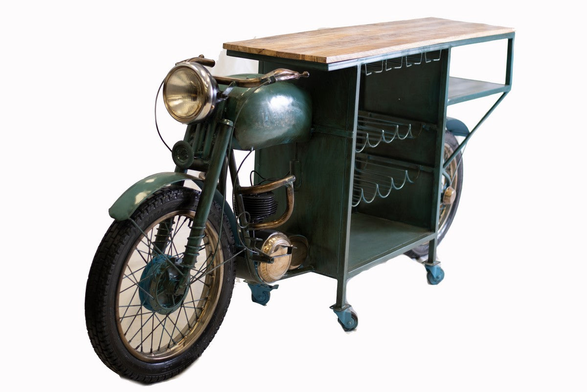 Tmph Bike Bar By Homeroots | Bar Carts | Modishstore - 2
