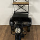 Black Tri Bike Bar By Homeroots | Bar Carts | Modishstore - 4
