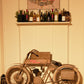 Black Tri Bike Bar By Homeroots | Bar Carts | Modishstore - 6