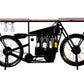 Black Motorcycle Wine Bar By Homeroots | Bar Carts | Modishstore - 2