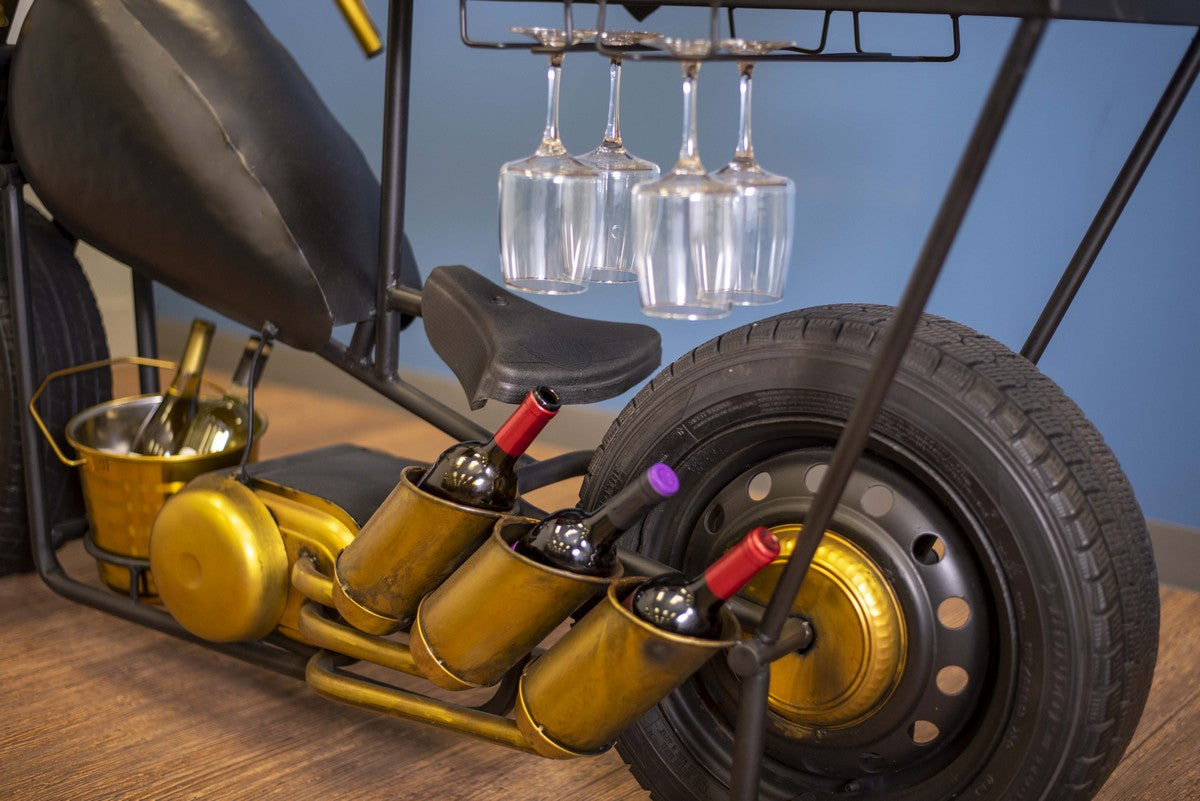 Bober Bike Bar By Homeroots | Bar Carts | Modishstore - 4